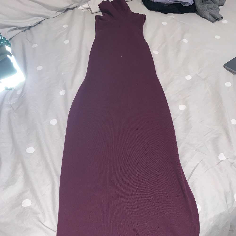 Zara HIGH COLLAR DRESS  SLEEVELESS FITTED DRESS